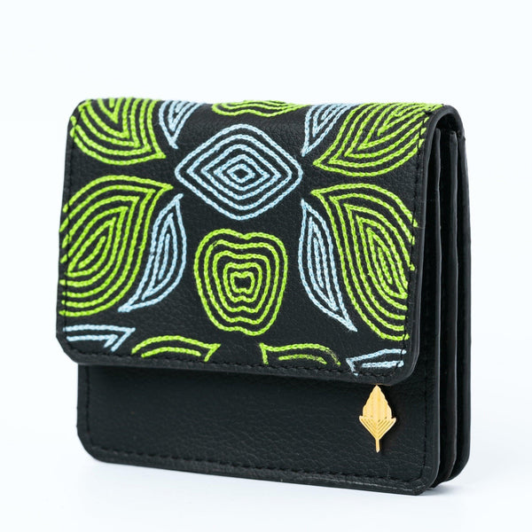 Green Hermitage Lana Mini Wallet - Deed Industries