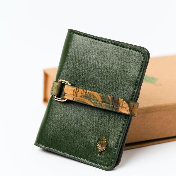 Green Hermitage Neith Cardholder - Deed Industries