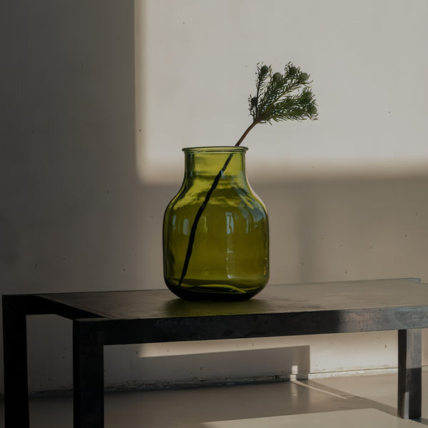 "Thiago" Recycled Glass Vase 35.5cm
